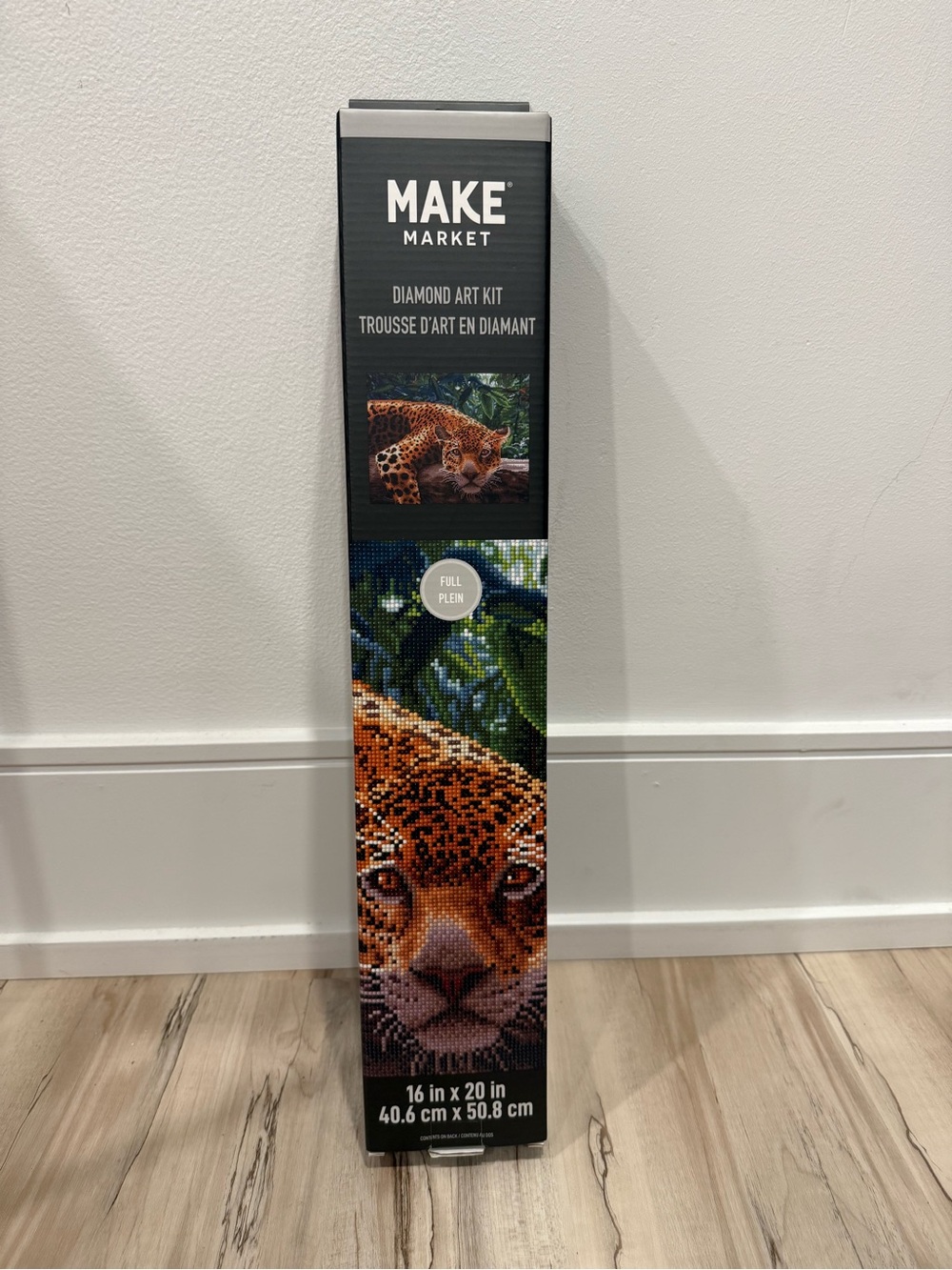 MAKE Market Leopard Diamond Art Kit